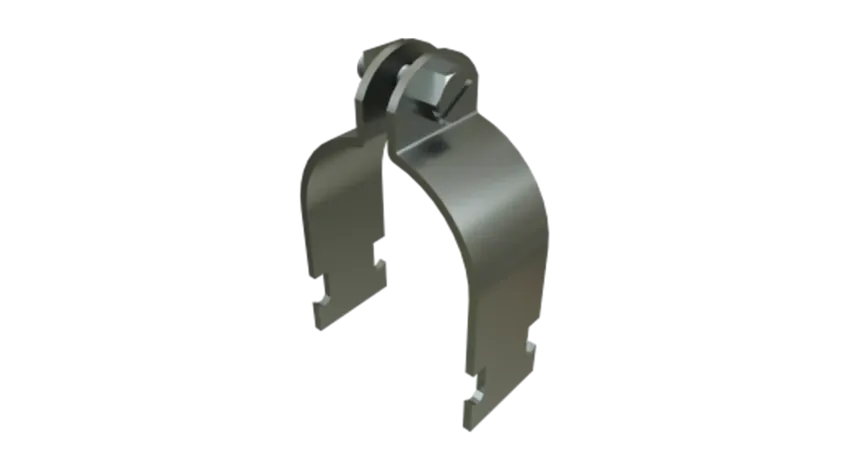 ABRAZADERA STRUT DE ACERO RIGIDO 1-1/2" HDG