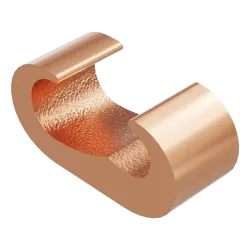 CONECTOR TIERRA TIPO "C" CU P/CABLE 3/0AWG-250MCM DERV. 3/0AWG-250MCM VAr:  1/2"-5/8" UL