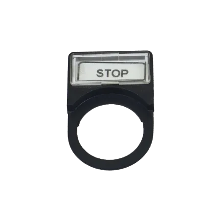 PLACA LEYENDA STOP