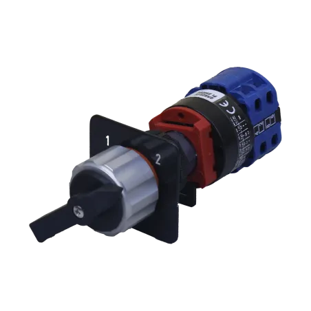 SELECTOR ANTIEXPLOSIVO 2 POSICIONES 1-2 2X20A Ø22mm, Ex-d IP66 NEMA 4X, CL1 DIV1&2, UL