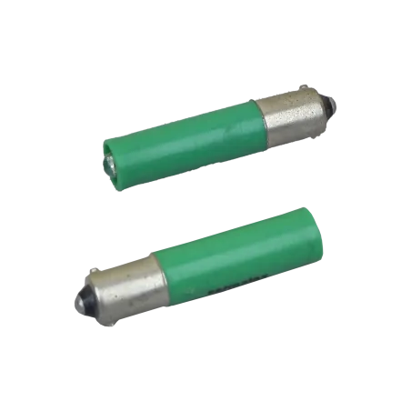 FOCO LED VERDE LARGO 40.0mm 220VAC/VDC