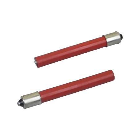 FOCO LED ROJO EXTRA LARGO DE 54.5mm 220VAC/VDC