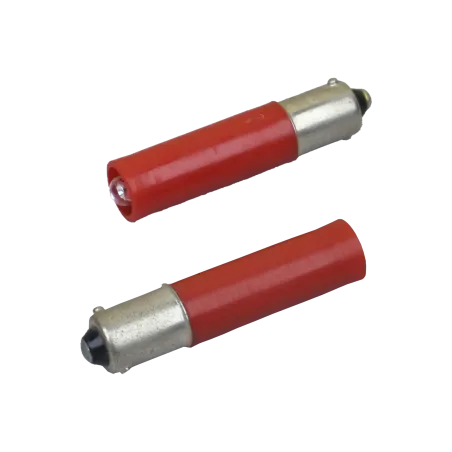 FOCO LED ROJO LARGO 40.0mm 220VAC/VDC