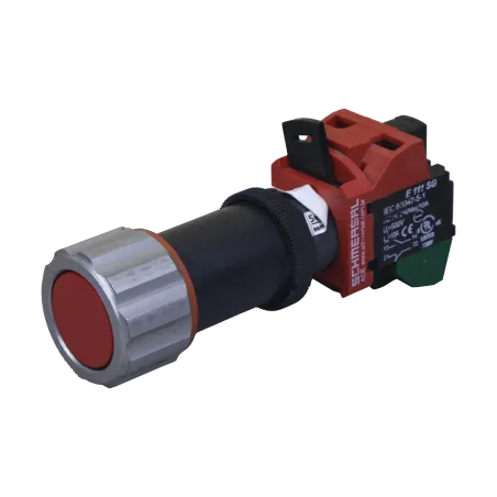 PULSADOR COLOR ROJO 1NC CSA