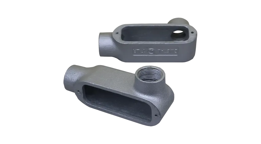 CAJA CONDULET FORM 5 TIPO LR HIERRO 1-1/2" HDG, UL