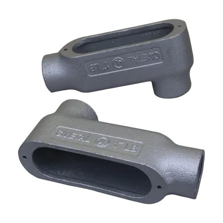 CAJA CONDULET FORM 5 TIPO LB HIERRO 4" HDG, UL