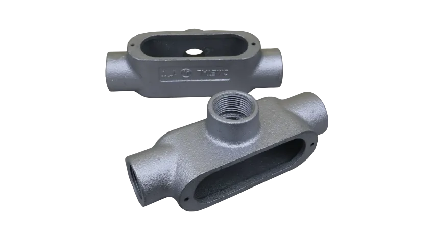 CAJA CONDULET FORM 5 TIPO T HIERRO 1-1/2" HDG, UL