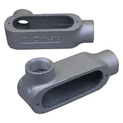 CAJA CONDULET FORM 5 TIPO LL HIERRO 1-1/2" HDG, UL
