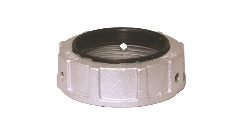 TUERCA BUSHING HIERRO C/AISL. 4" EG, UL