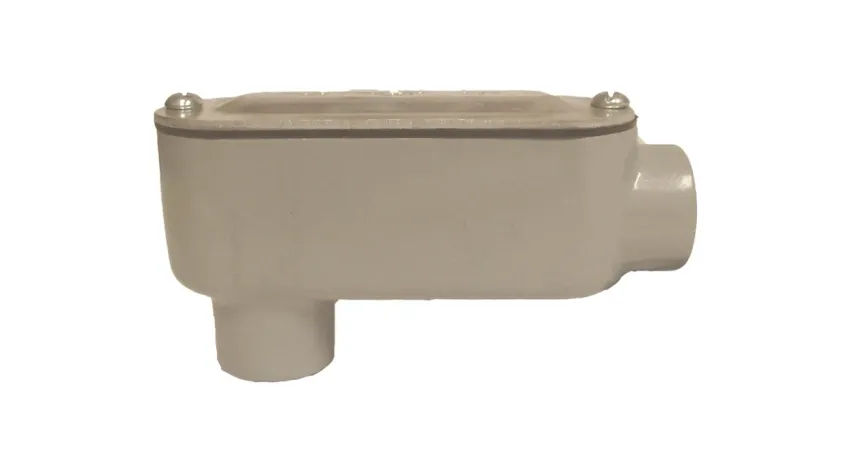 CAJA CONDULET TIPO LB C/TYE ALUMINIO 2" NEMA 4, UL