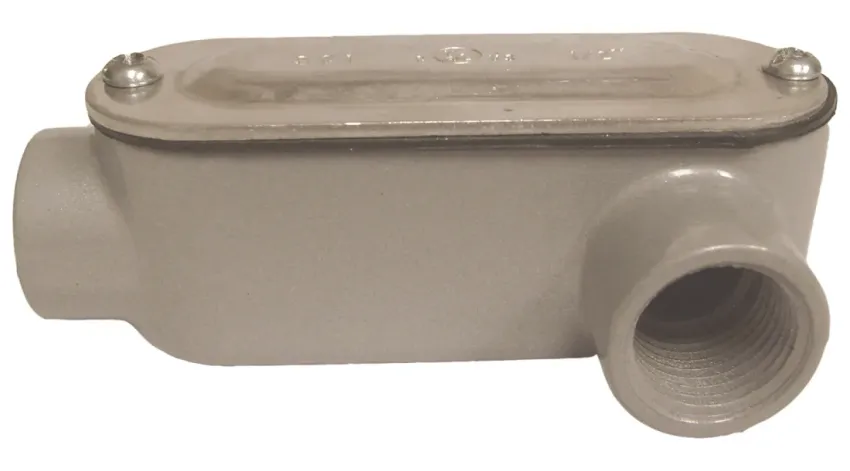 CAJA CONDULET TIPO LL C/TYE ALUMINIO 1'' NEMA 4, UL
