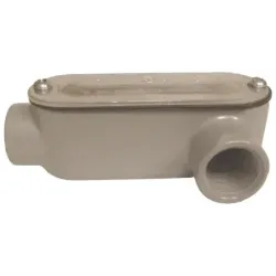 CAJA CONDULET TIPO LL C/TYE ALUMINIO 2-1/2" NEMA 4, UL
